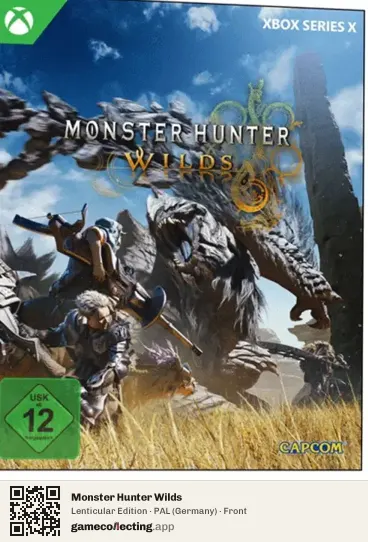 Monster Hunter Wilds Xbox Series X, Germany box front