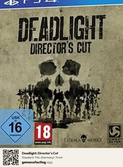 Deadlight: Director's Cut PlayStation 4, Germany box front