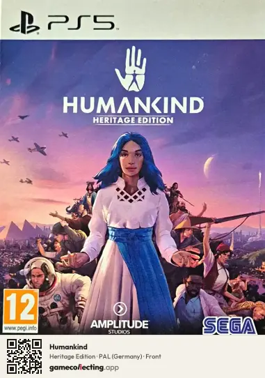 Humankind PlayStation 5, Germany box front
