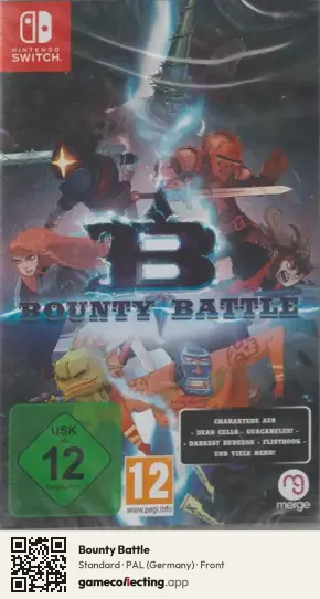 Bounty Battle Nintendo Switch, Germany box front