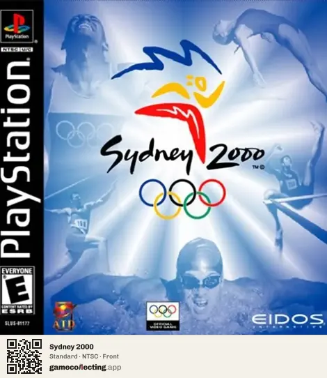 Sydney 2000 PlayStation, NTSC box front