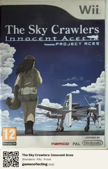 The Sky Crawlers: Innocent Aces Nintendo Wii, PAL box front