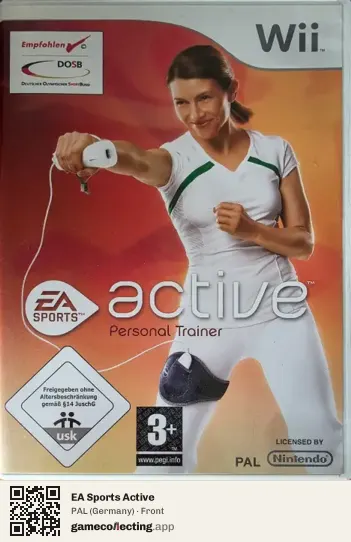 EA Sports Active Nintendo Wii, Germany box front