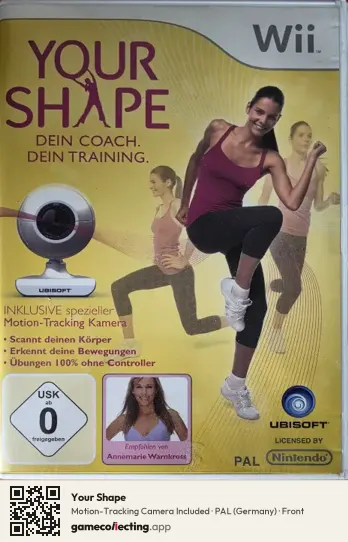 Your Shape Nintendo Wii, Germany box front