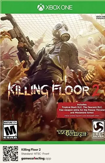 Killing Floor 2 Xbox One, NTSC box front