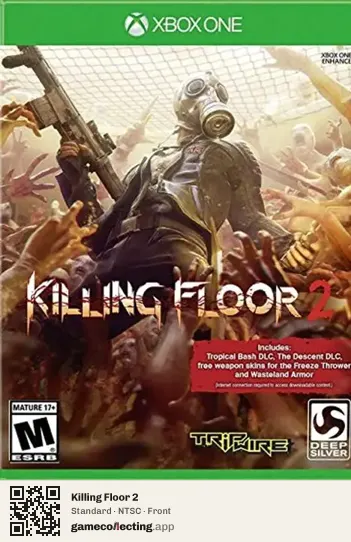 Killing Floor 2 Xbox One, NTSC box front