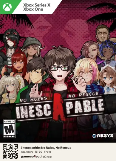 Inescapable: No Rules, No Rescue Xbox Series X, NTSC box front