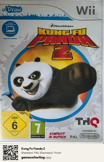 Kung Fu Panda 2 Nintendo Wii, Germany box front