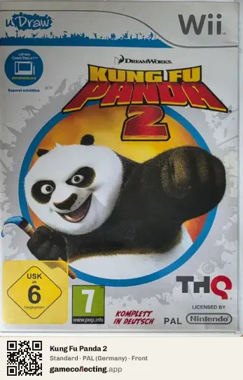 Kung Fu Panda 2 Nintendo Wii, Germany box front