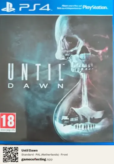Until Dawn PlayStation 4, Netherlands box front