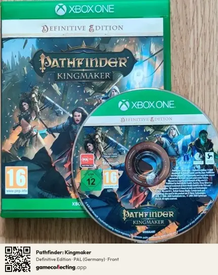 Pathfinder: Kingmaker Xbox One, Germany box front