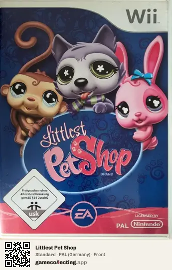 Littlest Pet Shop Nintendo Wii, Germany box front