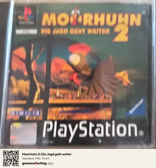 Moorhuhn 2: Die Jagd geht weiter PlayStation, PAL box front