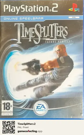 TimeSplitters 2 PlayStation 2, PAL box front
