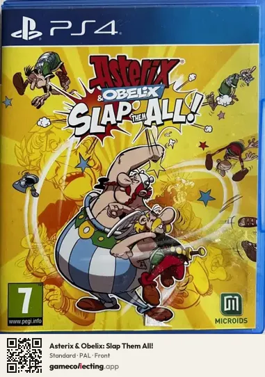Asterix & Obelix: Slap Them All! PlayStation 4, PAL box front