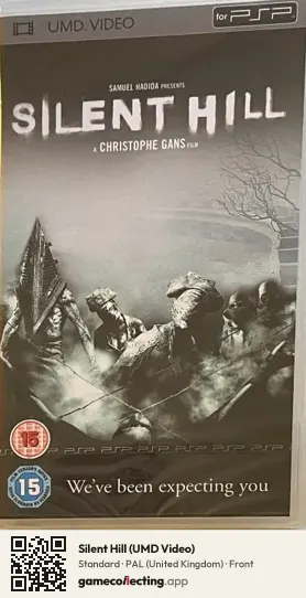 Silent Hill (UMD Video) PlayStation Portable, United Kingdom box front