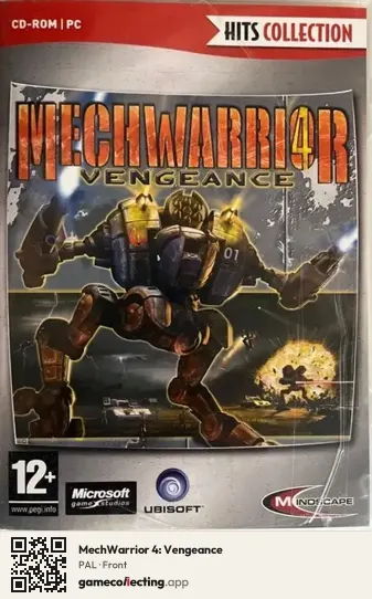MechWarrior 4: Vengeance Computer, PAL box front