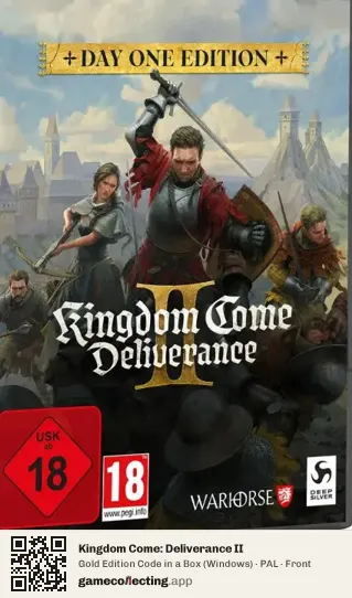 Kingdom Come: Deliverance II Computer, PAL box front