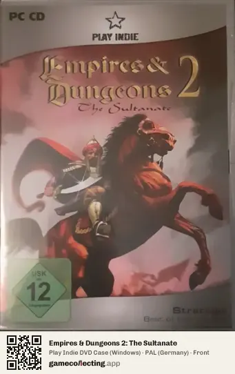 Empires & Dungeons 2: The Sultanate Computer, Germany box front