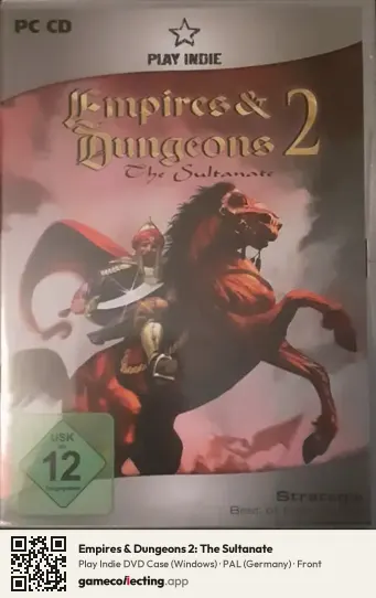 Empires & Dungeons 2: The Sultanate Computer, Germany box front