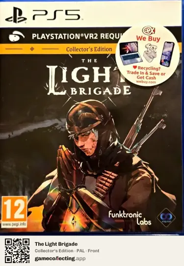The Light Brigade PlayStation 5, PAL box front