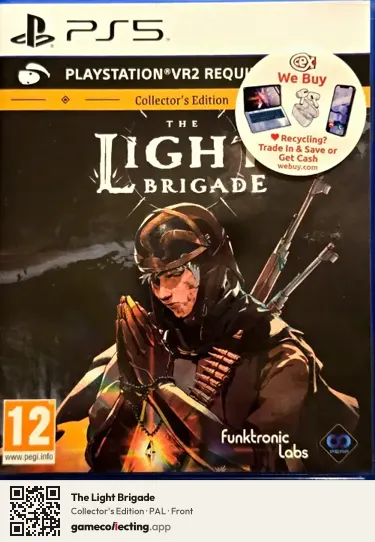 The Light Brigade PlayStation 5, PAL box front
