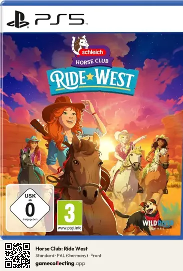 Horse Club: Ride West PlayStation 5, Germany box front