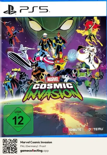 Marvel Cosmic Invasion PlayStation 5, Germany box front