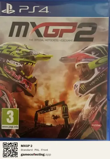 MXGP 2 PlayStation 4, PAL box front