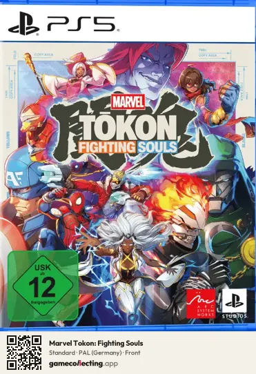 Marvel Tokon: Fighting Souls PlayStation 5, Germany box front