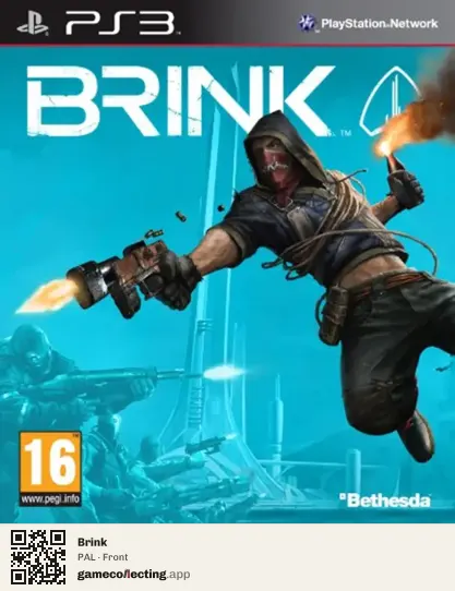 Brink PlayStation 3, PAL box front