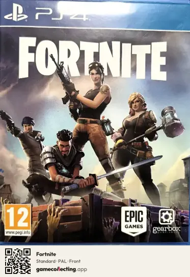 Fortnite PlayStation 4, PAL box front