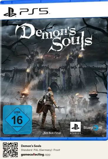Demon's Souls PlayStation 5, Germany box front