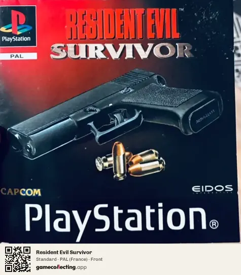 Resident Evil Survivor PlayStation, France box front