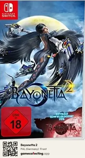 Bayonetta 2 Nintendo Switch, Germany box front