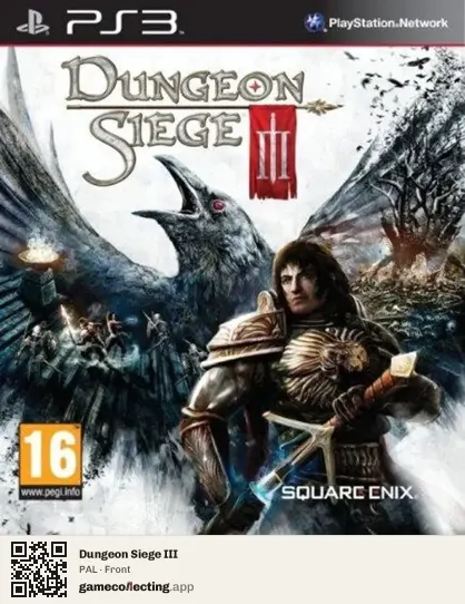 Dungeon Siege III PlayStation 3, PAL box front