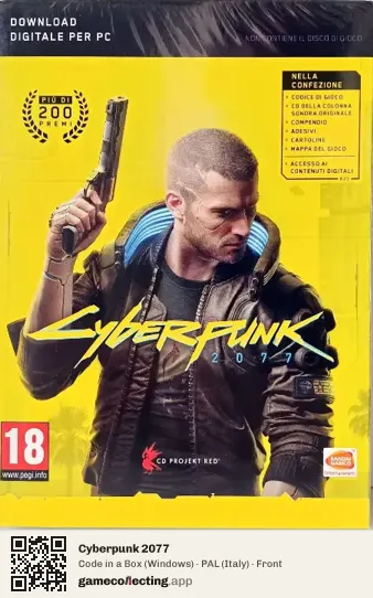 Cyberpunk 2077 Computer, Italy box front
