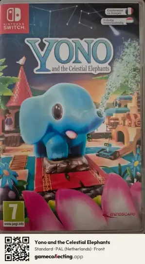 Yono and the Celestial Elephants Nintendo Switch, Netherlands box front