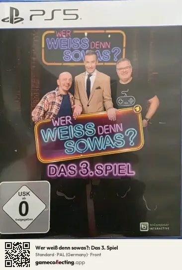 Wer weiß denn sowas?: Das 3. Spiel PlayStation 5, Germany box front