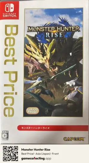 Monster Hunter Rise Nintendo Switch, Asia box front