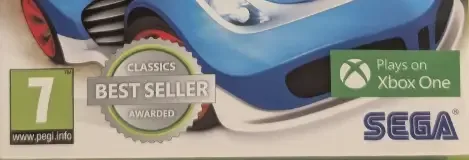 Sonic & All-Stars Racing Transformed, the USK square on its front
