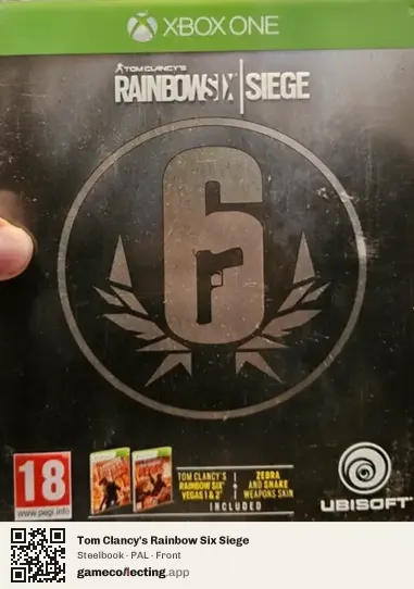 Tom Clancy's Rainbow Six Siege Xbox One, PAL box front