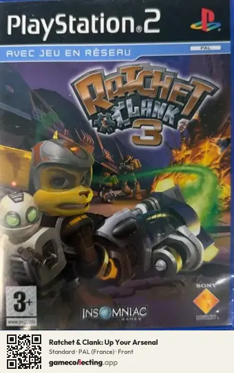 Ratchet & Clank: Up Your Arsenal PlayStation 2, France box front