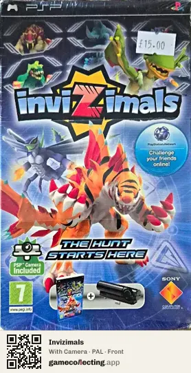 Invizimals PlayStation Portable, PAL box front