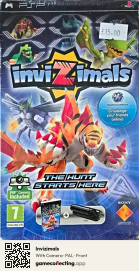 Invizimals PlayStation Portable, PAL box front