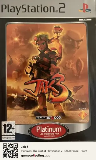 Jak 3 PlayStation 2, France box front