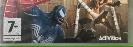 Spider-Man: Friend or Foe, the PEGI square on its front
