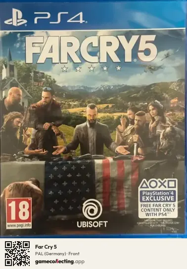 Far Cry 5 PlayStation 4, Germany box front