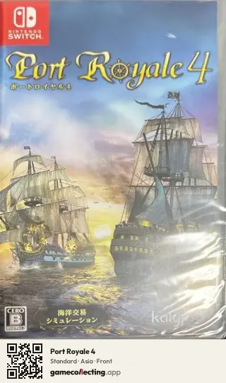 Port Royale 4 Nintendo Switch, Asia box front