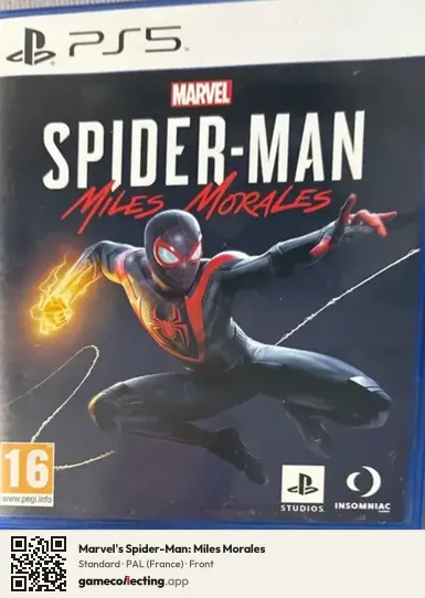 Marvel's Spider-Man: Miles Morales PlayStation 5, France box front